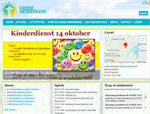 Tablet Screenshot of cgkhaarlem.nl